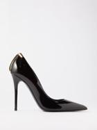 Tom Ford - T-hardware 105 Patent-leather Pumps - Womens - Black