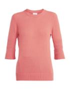 Matchesfashion.com Barrie - Arran Cashmere Sweater - Womens - Pink