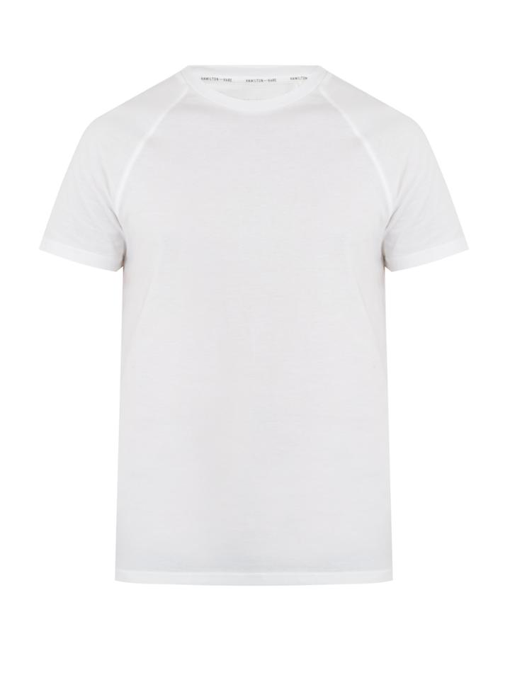 Hamilton And Hare Crew-neck Cotton-jersey T-shirt