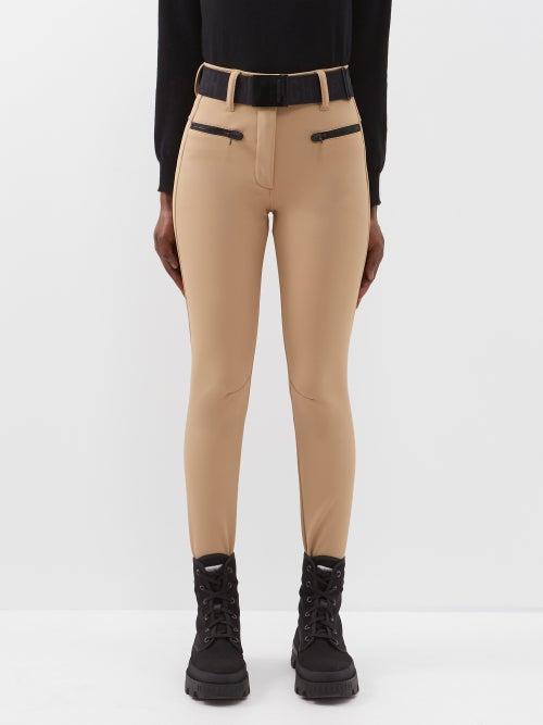 Goldbergh - Paris Softshell Stirrup Ski Trousers - Womens - Beige