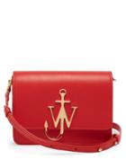 Matchesfashion.com Jw Anderson - Mini Logo Leather Bag - Womens - Red
