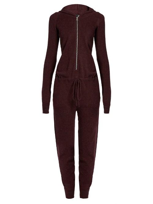 Pepper & Mayne Cashmere-knit Ballet Jumpsuit