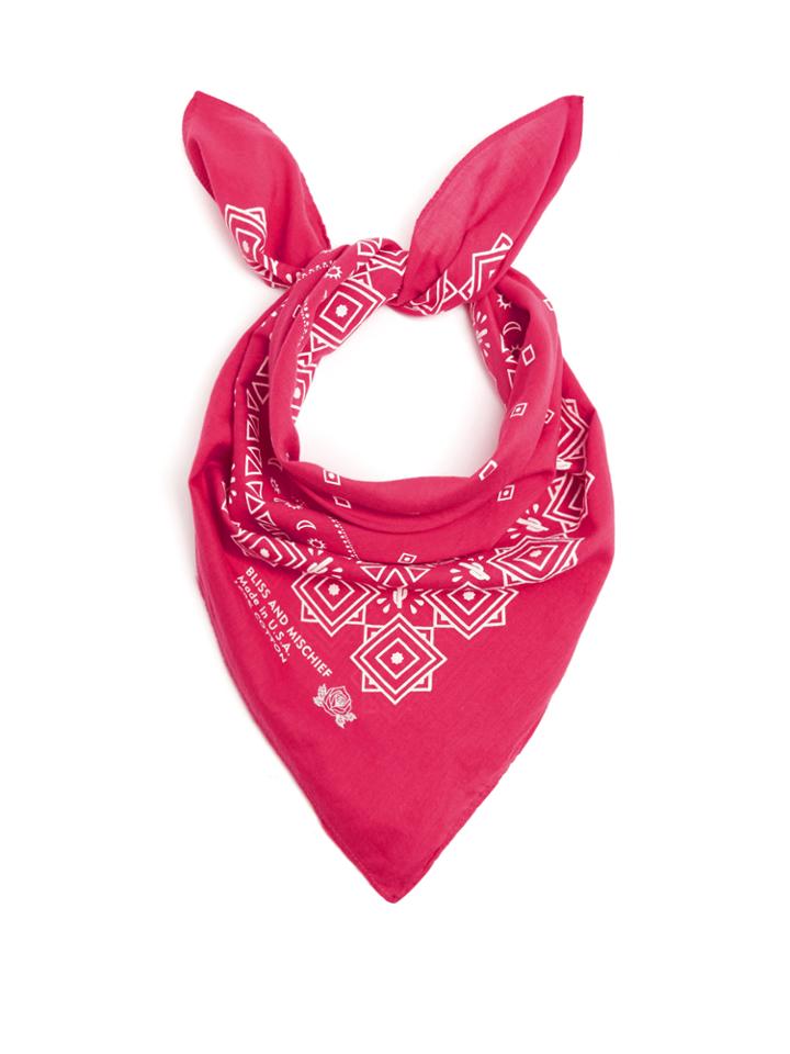 Bliss And Mischief Bamdana Cotton Scarf