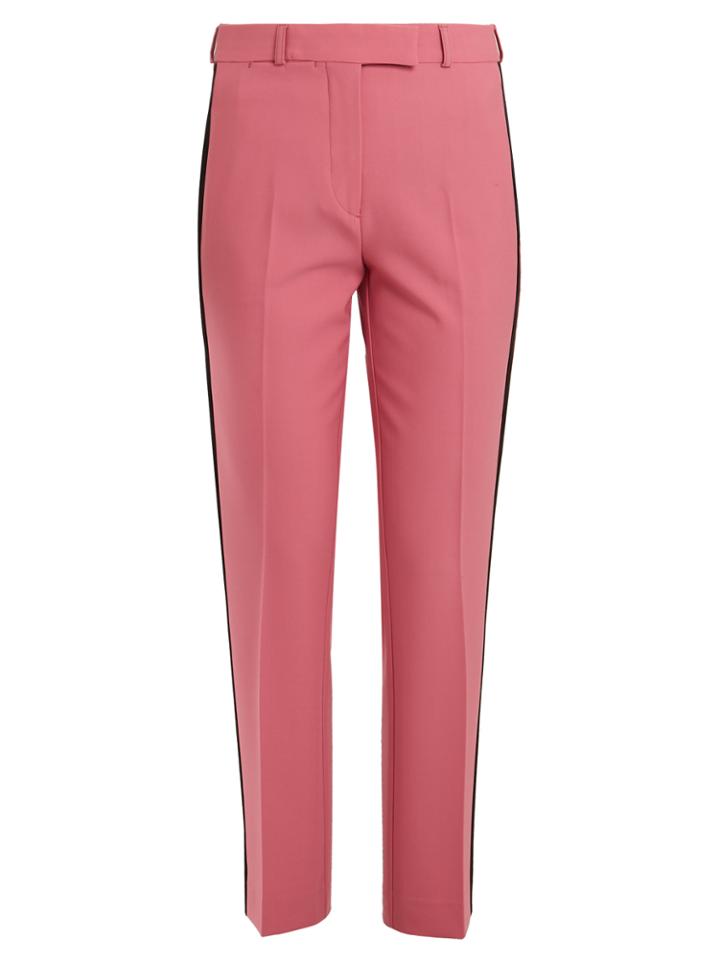 Etro Violante Slim-leg Side-stripe Wool-blend Trousers