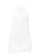 Matchesfashion.com Jacquemus - Halterneck Crepe Mini Dress - Womens - White