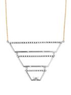 Susan Foster Diamond, White-gold & Yellow-gold Necklace