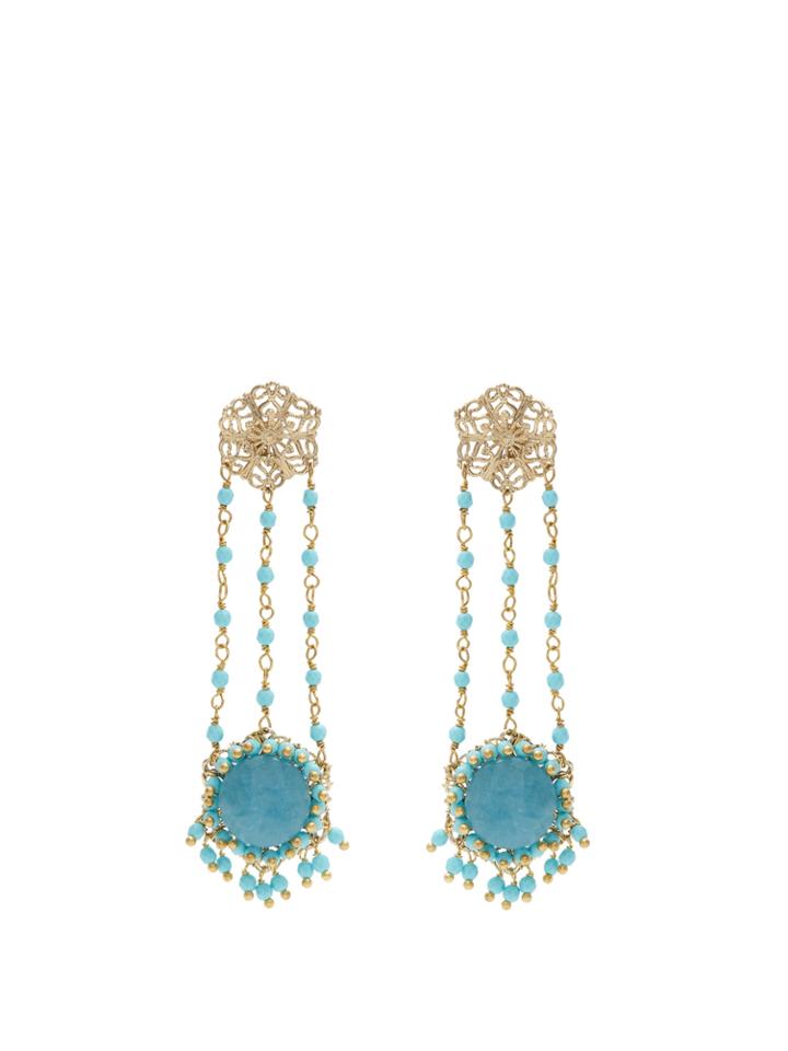 Rosantica By Michela Panero Corte Drop Earrings