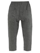 Toogood - The Perfumer Patch-pocket Linen Trousers - Womens - Blue