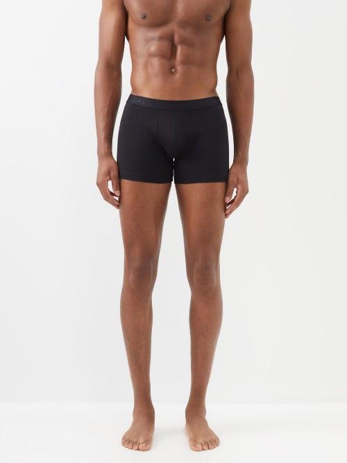 Falke - Set Of Two Daily Comfort Jersey Boxer Briefs - Mens - Black