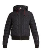 Perfect Moment Cordon Hooded Quilted Down Ski Jacket