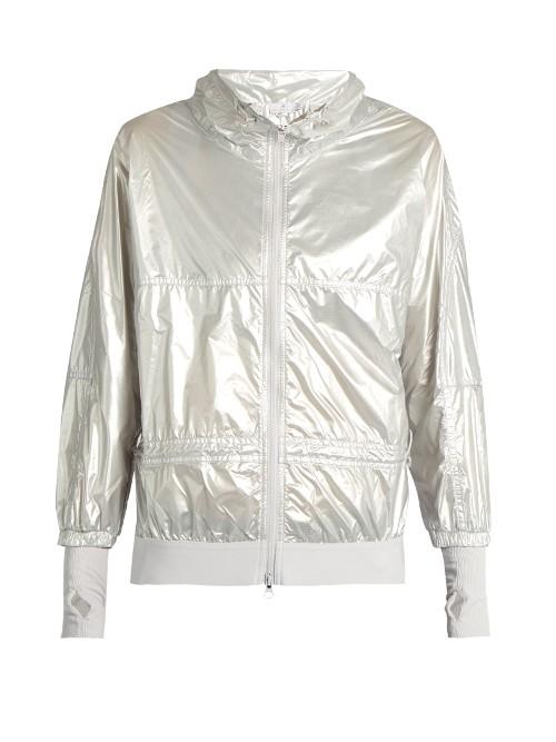Adidas By Stella Mccartney Run Metallic Performance Jacket