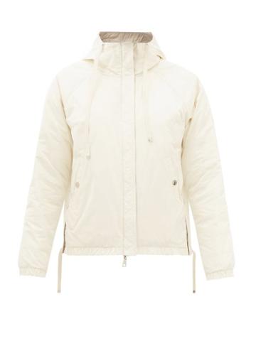 Moncler - Esquibien Reversible Shell Down Jacket - Womens - Beige White