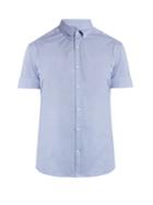 Brunello Cucinelli Short-sleeved Cotton-piqu Shirt