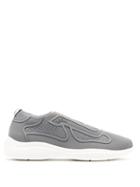 Matchesfashion.com Prada - New America's Cup Knitted Slip On Trainers - Mens - Grey White