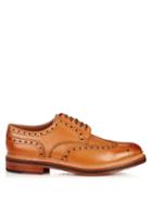 Matchesfashion.com Grenson - Archie Leather Brogues - Mens - Tan