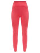 Matchesfashion.com Prism - Lucid High-rise Stretch-jersey Leggings - Womens - Dark Pink