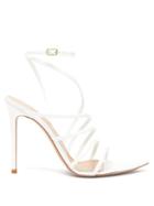 Matchesfashion.com Gianvito Rossi - Eclypse 105 Leather Sandals - Womens - White