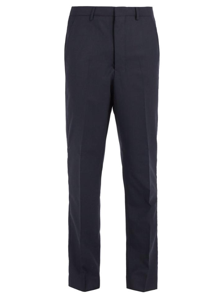 Ami Mid-rise Tapered-leg Wool Trousers