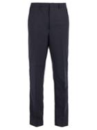 Ami Mid-rise Tapered-leg Wool Trousers