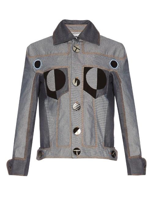 Thomas Tait Patchwork Denim Jacket
