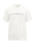 Matchesfashion.com Vetements - Chemical Logo-print Cotton-jersey T-shirt - Mens - White