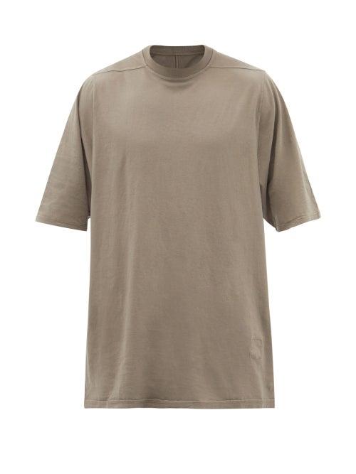Rick Owens Drkshdw - Cotton-jersey T-shirt - Mens - Grey