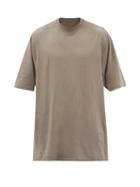 Rick Owens Drkshdw - Cotton-jersey T-shirt - Mens - Grey