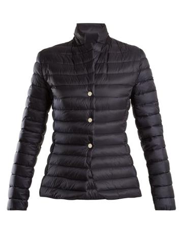 Matchesfashion.com Moncler - Opale Quilted Down Jacket - Womens - Navy