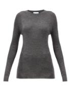 Raey - Crew-neck Fine-rib Merino-wool Sweater - Womens - Charcoal