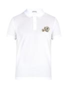 Moncler Maglia Double-logo Cotton Polo Shirt