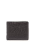 Maison Margiela - Four-stitches Grained-leather Bi-fold Wallet - Mens - Black