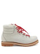 Matchesfashion.com Montelliana - Marlena Calf Hair Hiking Boots - Womens - White