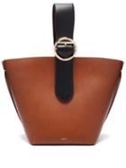 Matchesfashion.com Joseph - Sevres Buckle Handle Leather Bag - Womens - Tan
