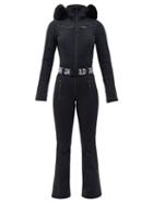 Matchesfashion.com Goldbergh - Empress Hooded Soft-shell Ski Suit - Womens - Black