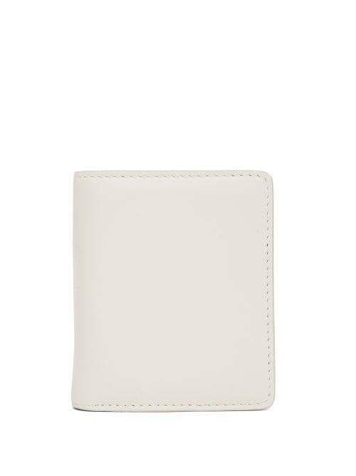 Maison Margiela - Four-stitches Leather Wallet - Womens - White