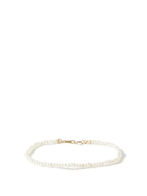 Ladies Fine Jewellery Mizuki - Pearl & 14kt Gold Bracelet - Womens - Pearl