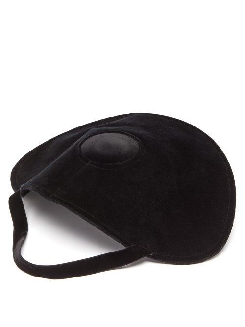 Matchesfashion.com Loewe - Halo Velvet Hat - Womens - Black