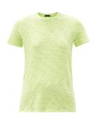 Matchesfashion.com Atm - Schoolboy Slubbed Cotton-jersey T-shirt - Womens - Green