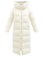 Herno - Arendelle Hooded Quilted Down Parka - Womens - Ivory