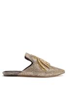 Sanayi 313 Ragno Embroidered Slipper Shoes