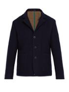 Matchesfashion.com Paul Smith - Double Faced Wool Jacket - Mens - Navy