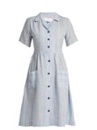 Solid & Striped The Pool Dress Striped Cotton Shirtdress