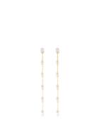 Matchesfashion.com Sophie Buhai - Pearl-drop 18kt Gold-vermeil Chain Earrings - Womens - Pearl