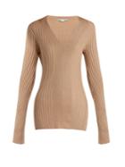 Stella Mccartney Ribbed V-neck Sweater