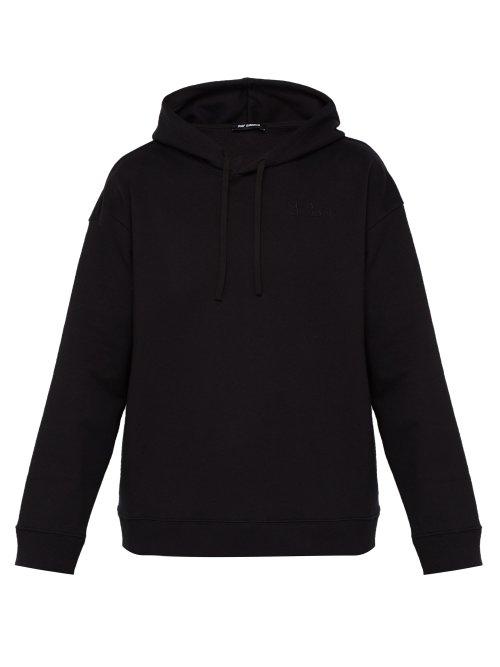 Matchesfashion.com Raf Simons - Performers And Mouth Guy Print Hooded Sweatshirt - Mens - Black Yellow