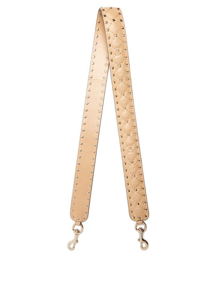 Valentino Rockstud Spike Quilted-leather Bag Strap