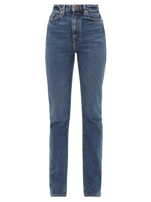 Matchesfashion.com Khaite - Daria Slim Fit Jeans - Womens - Denim
