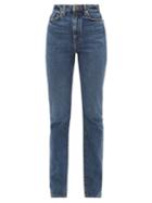 Matchesfashion.com Khaite - Daria Slim Fit Jeans - Womens - Denim