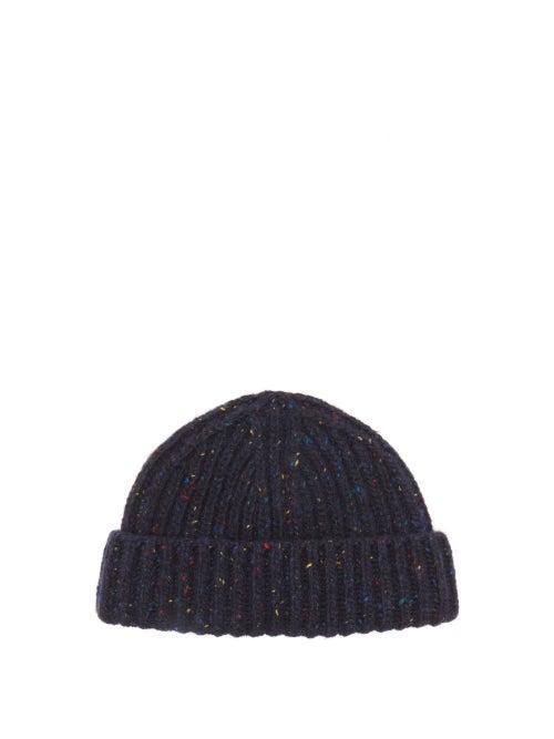 Gabriela Hearst - Lutz Cashmere Beanie Hat - Womens - Blue Multi