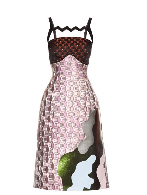 Mary Katrantzou Mercury Jacquard Dress